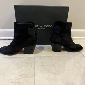 RAG & BONE RYLAND SUEDE ANKLE BOOT SIZE 7